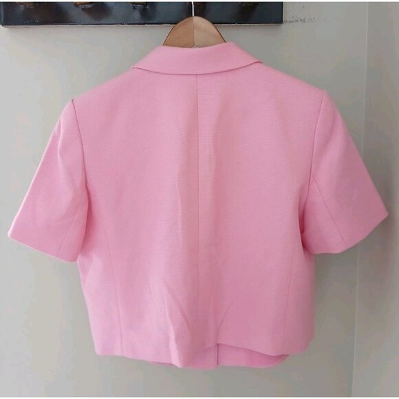 Talbots Tweed Short Sleeve Blazer Jacket - Picture 7 of 10